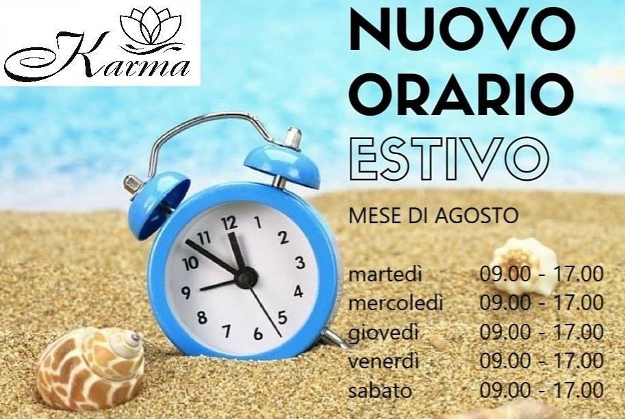orario estivo